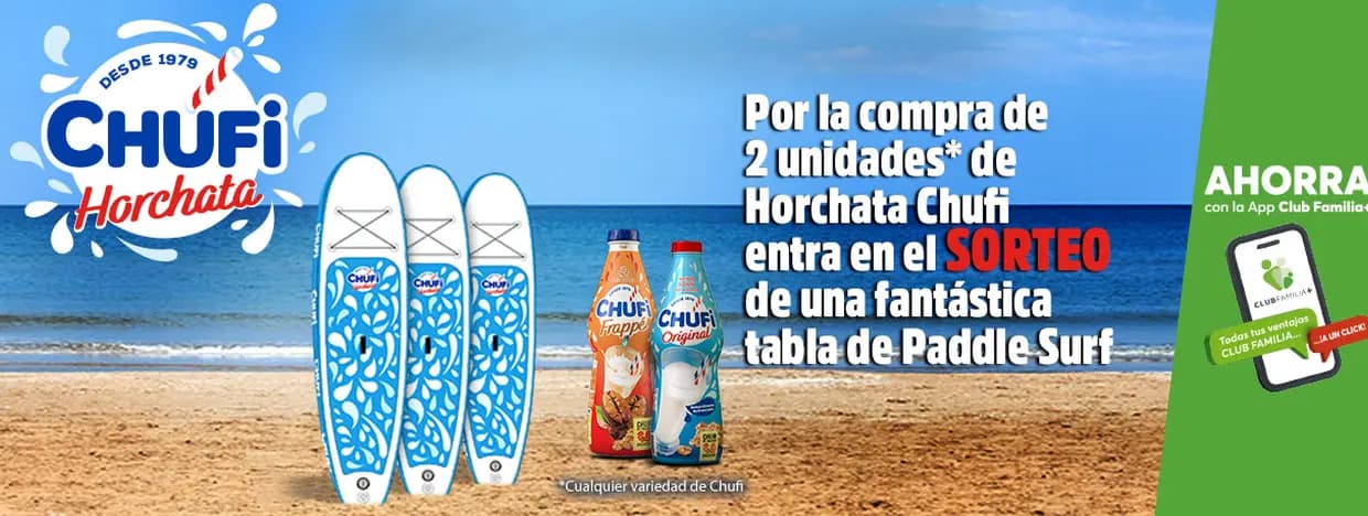 Sorteo Paddle Surf con Chufi