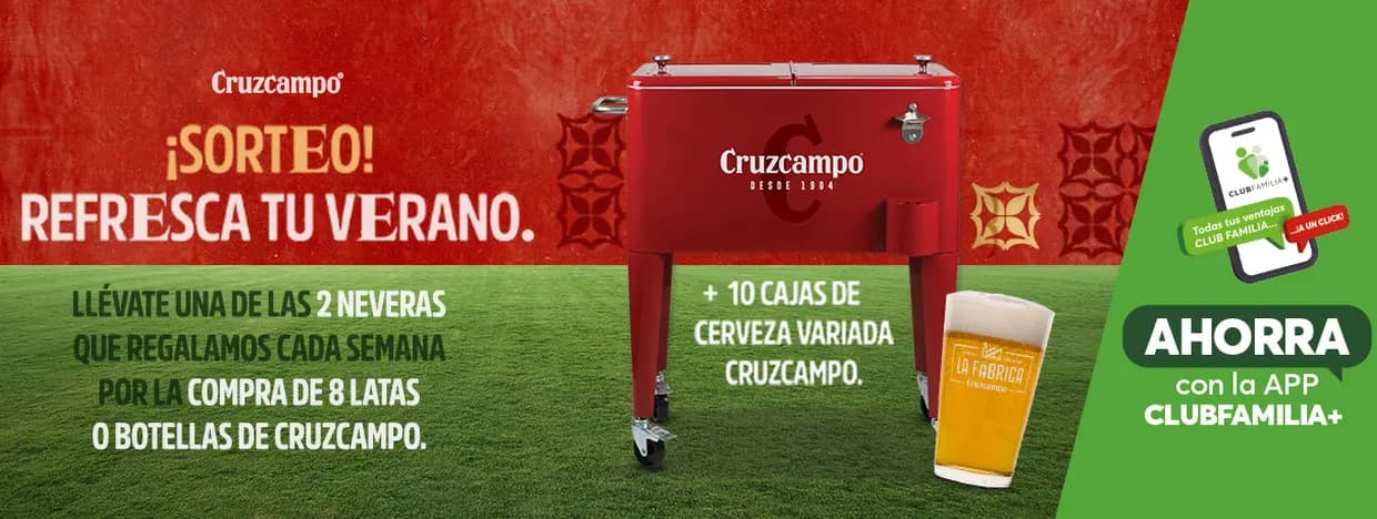 Sorteo Neveras Cruzcampo
