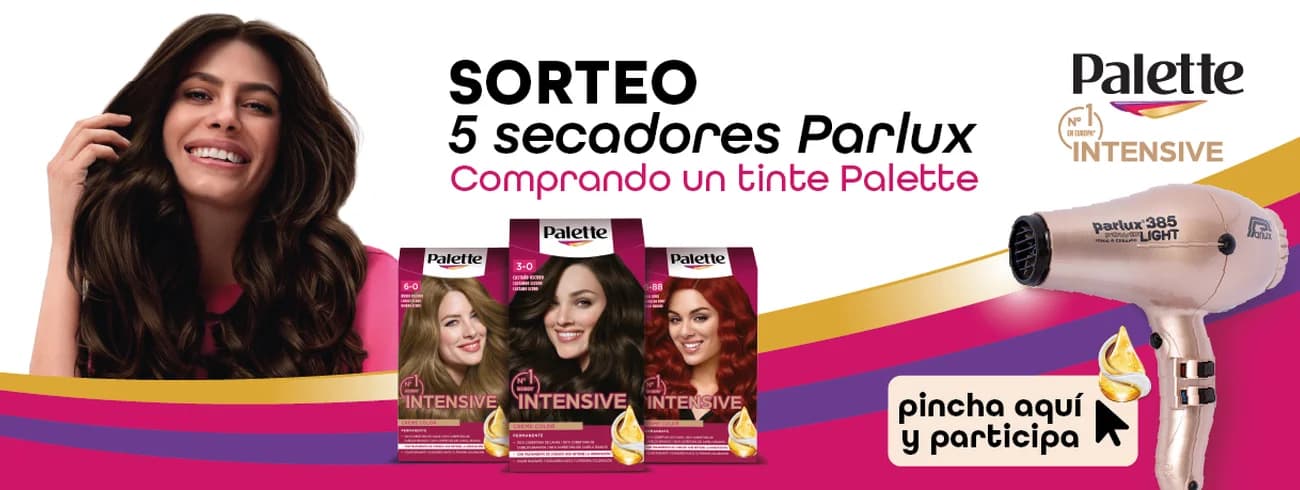 Sorteo Secadores Palette F9