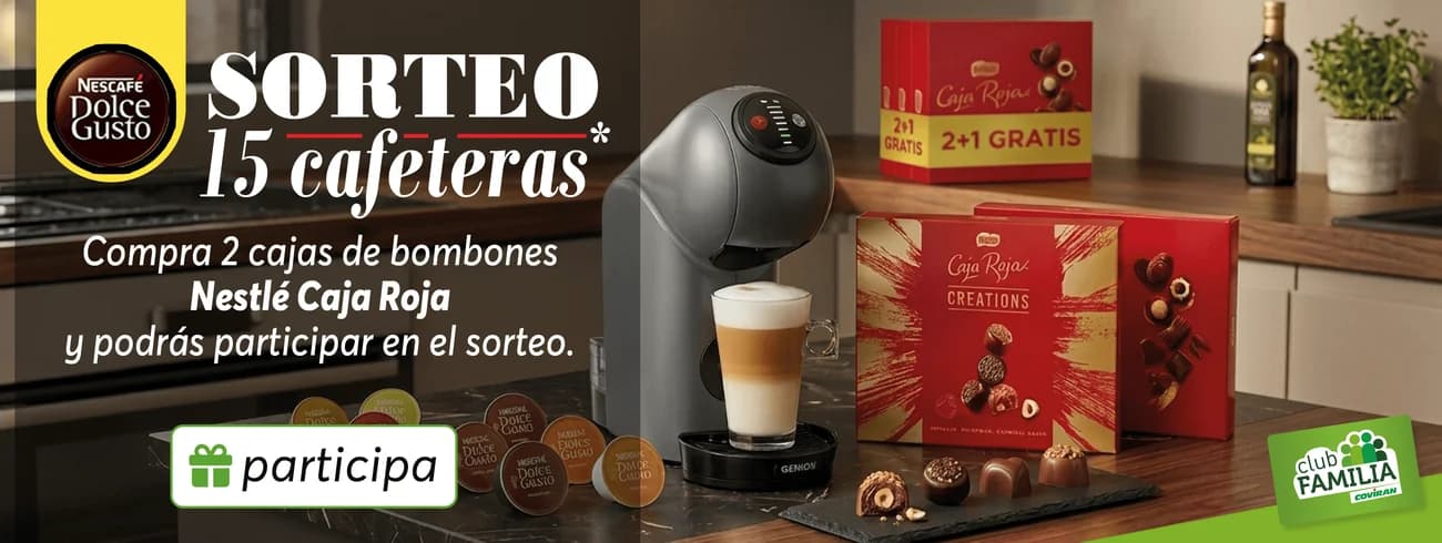 Sorteo Cafeteras Nestlé