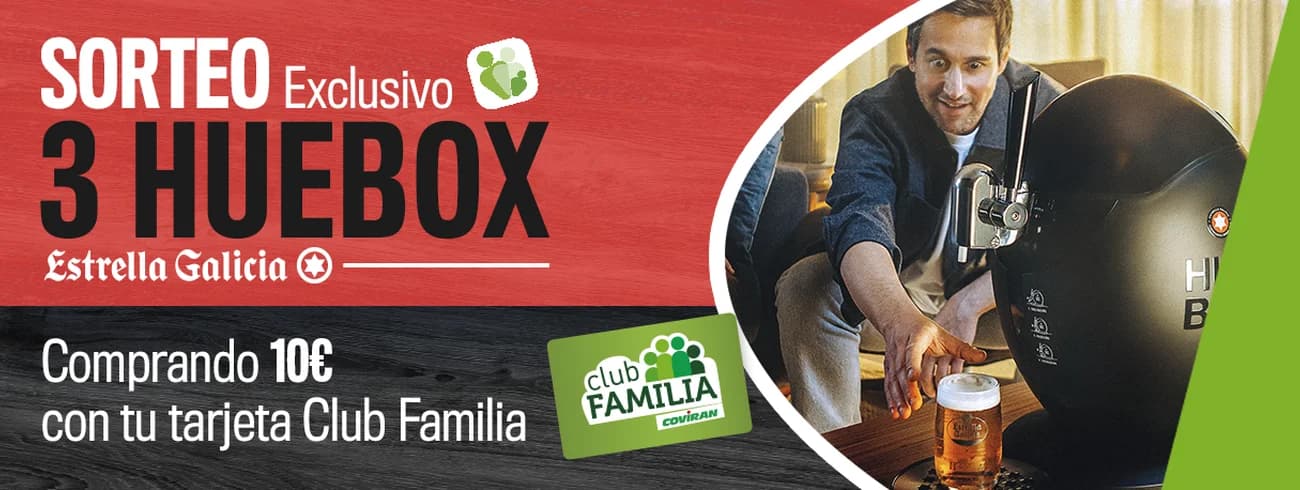 Sorteo Huebox Estrella Galicia