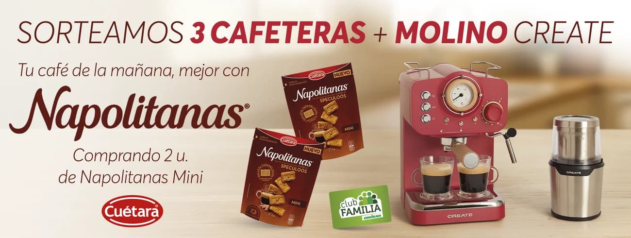Sorteo Cafeteras + Molinillos