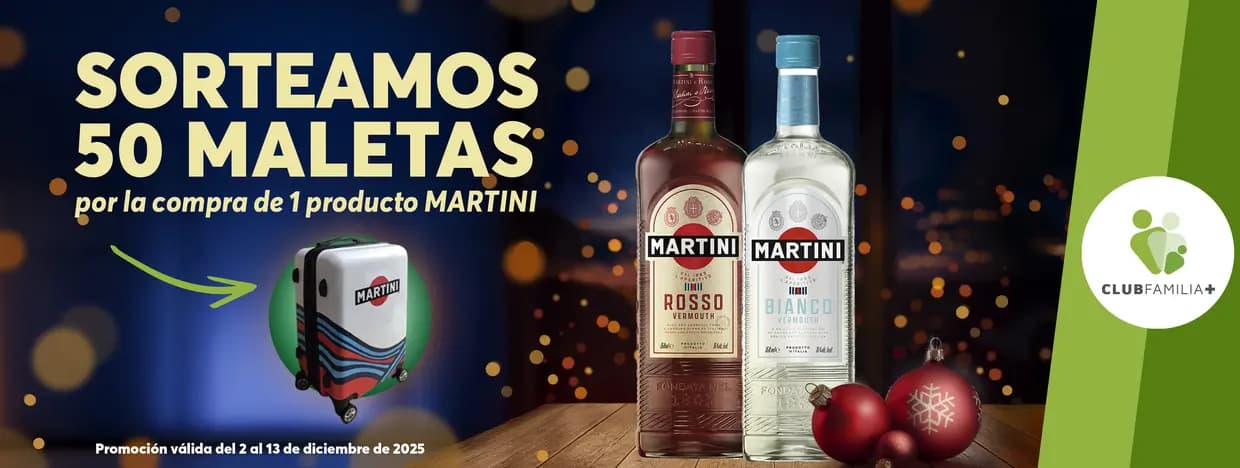 Sorteo Maletas Martini