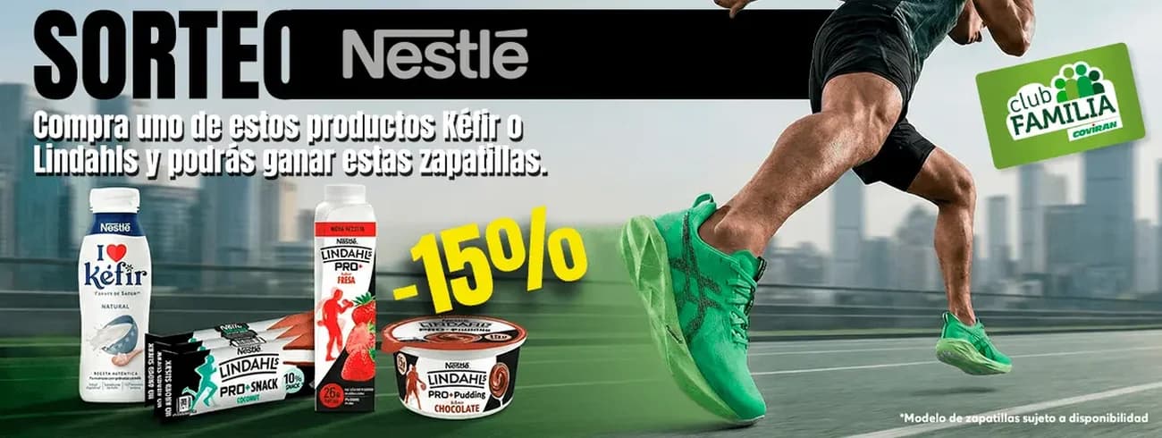 Sorteo Zapatillas - Nestlé